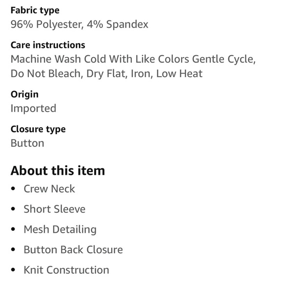 Max Studio Sheer Top Fluttery blouse. Women’s L NWT - Picture 7 of 7